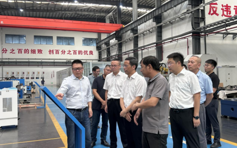 省總工會黨組書記、常務(wù)副主席呂志良調(diào)研杭機股份